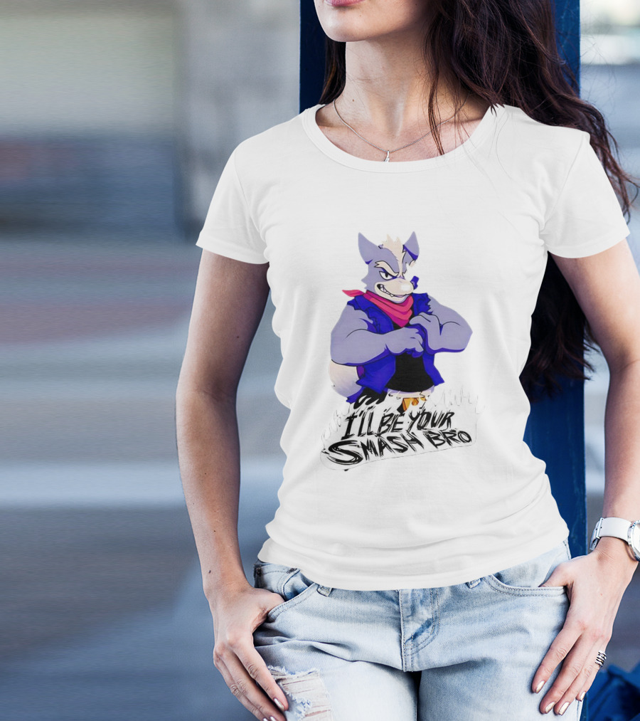 I'll Be Your Smash Bro Wolf Furry T-Shirt