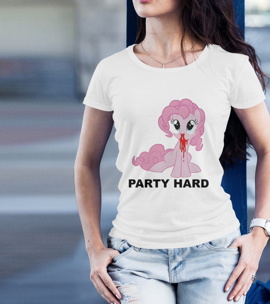 Pink Pony Party Hard T-Shirt