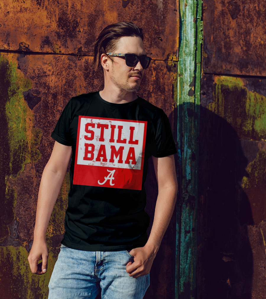 Alabama Crimson Tide Football Still Bama Retro A T-Shirt