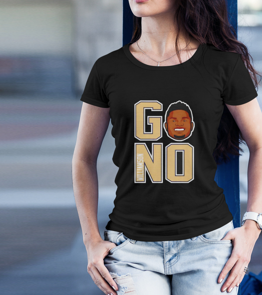 Zion Williamson GO NO Face Basketball T-Shirt