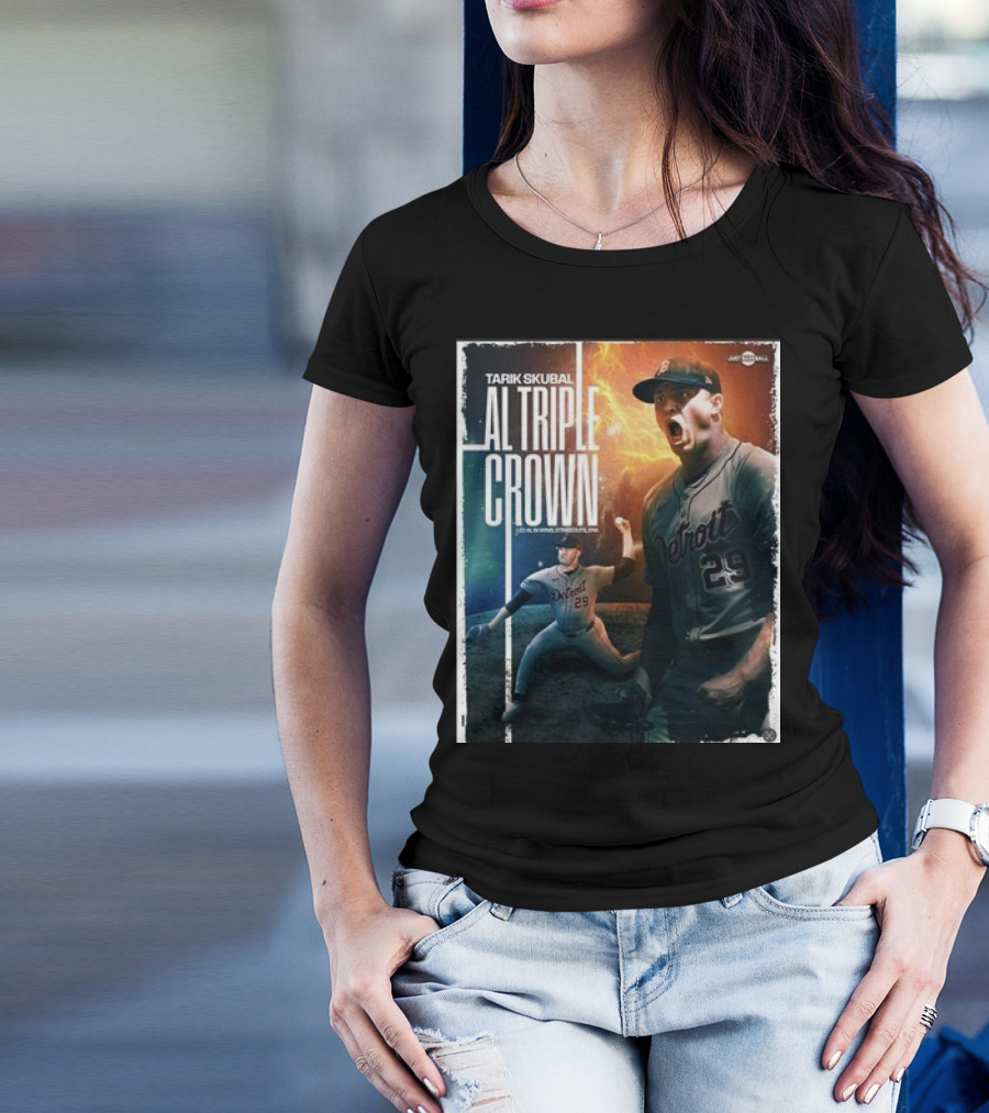 TARIK SKUBAL DETROIT 29 AL TRIPLE CROWN T-Shirt