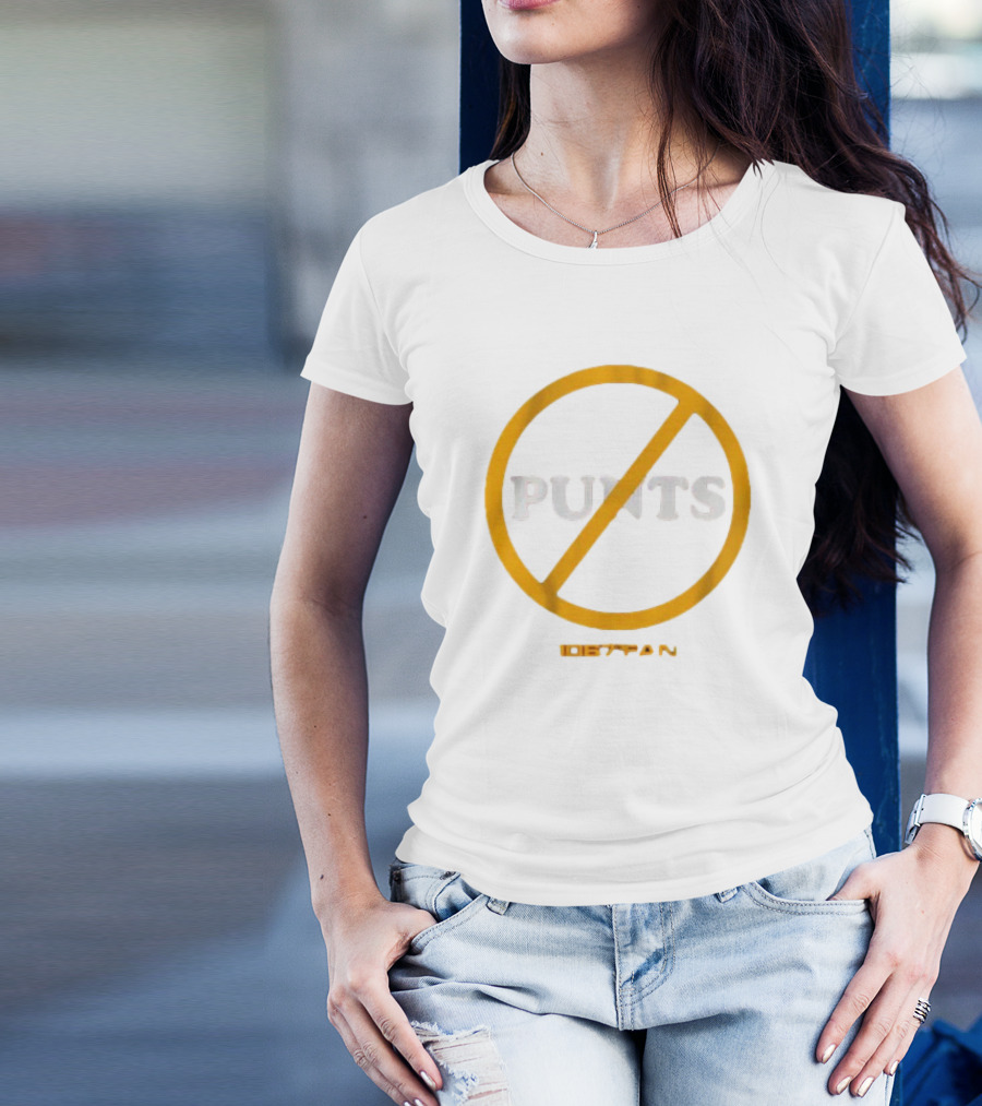 Washington Football No Punts Iconic Symbol Phrase T-Shirt