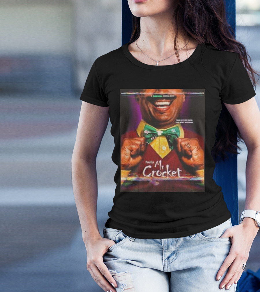 Huluween Original Movie Mr Crocket Your Next Nightmare October 21 T-Shirt