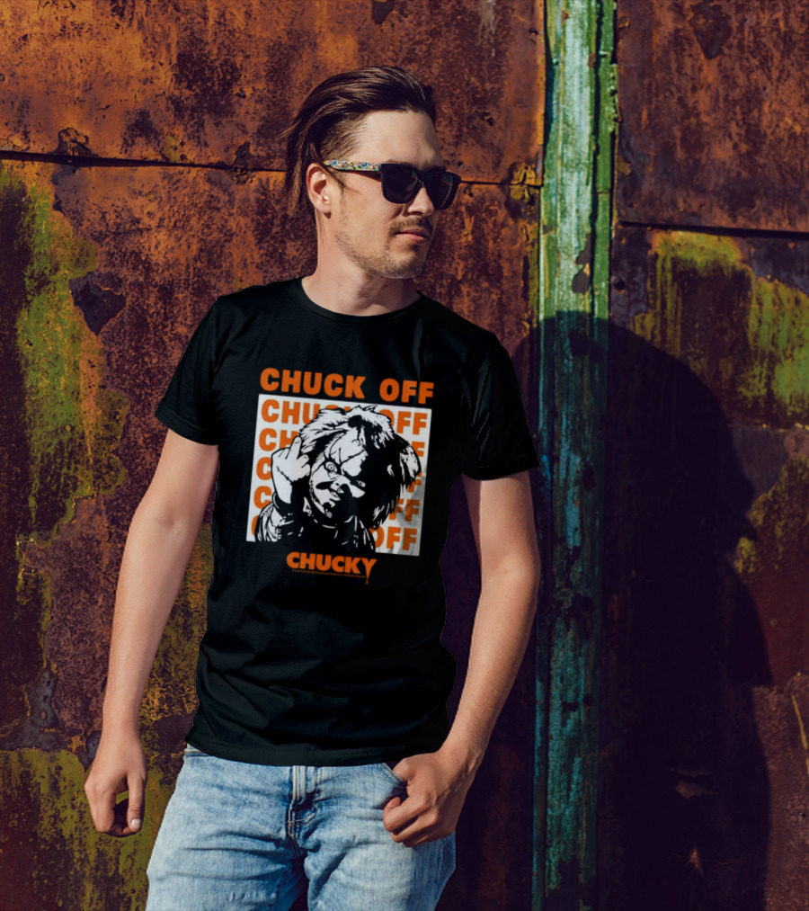 Chuck Off Chucky Horror Icon Society T-Shirt