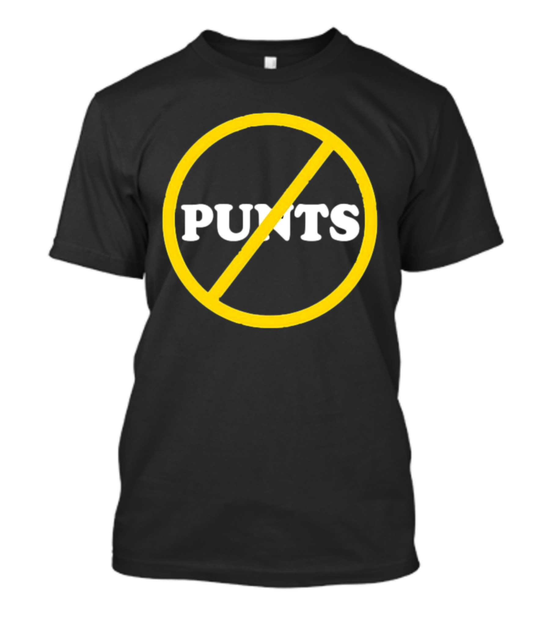 Washington Football No Punts Circle Ban T-Shirt