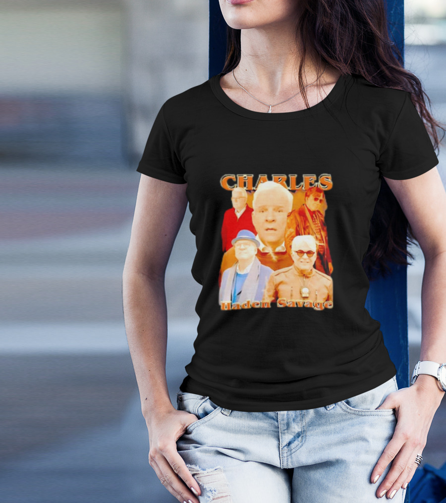 Charles Haden Savage Steve Martin Vintage Bootleg T-Shirt