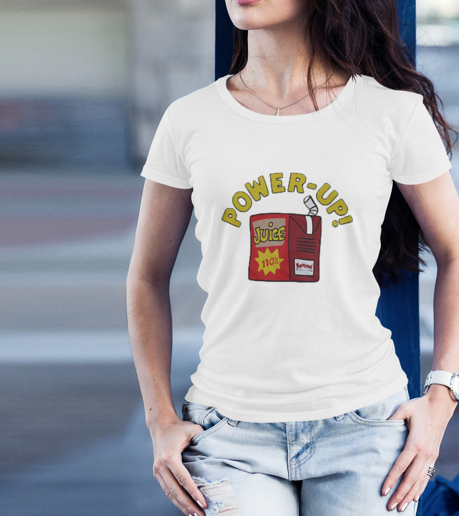 Power-Up Juice 110% Backyard Baseball Vintage T-Shirt