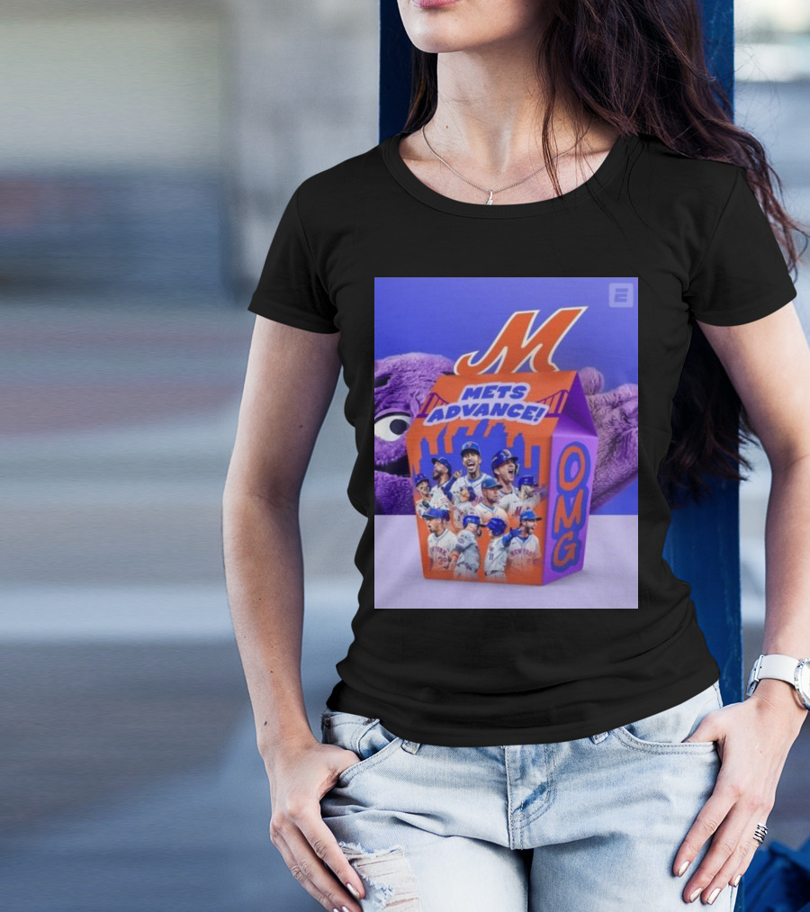 OMG Mets Advance Moving On To The NLCS T-Shirt