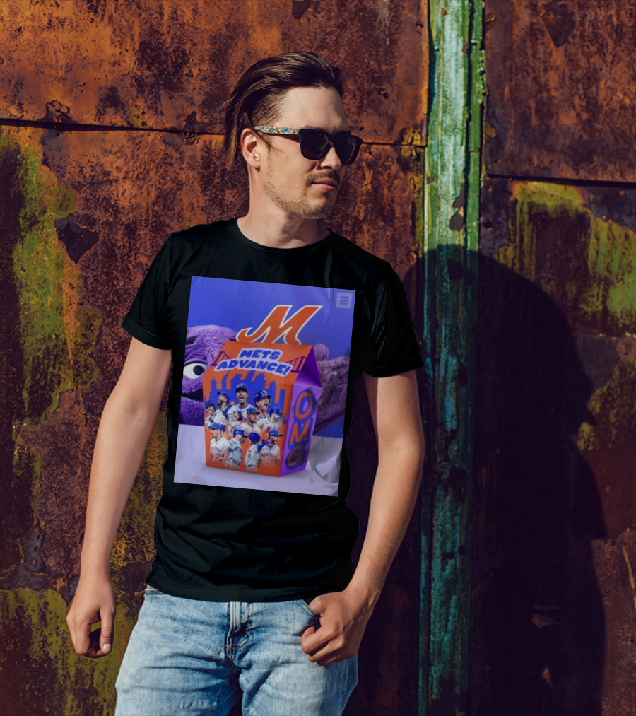 OMG Mets Advance Moving On To The NLCS T-Shirt