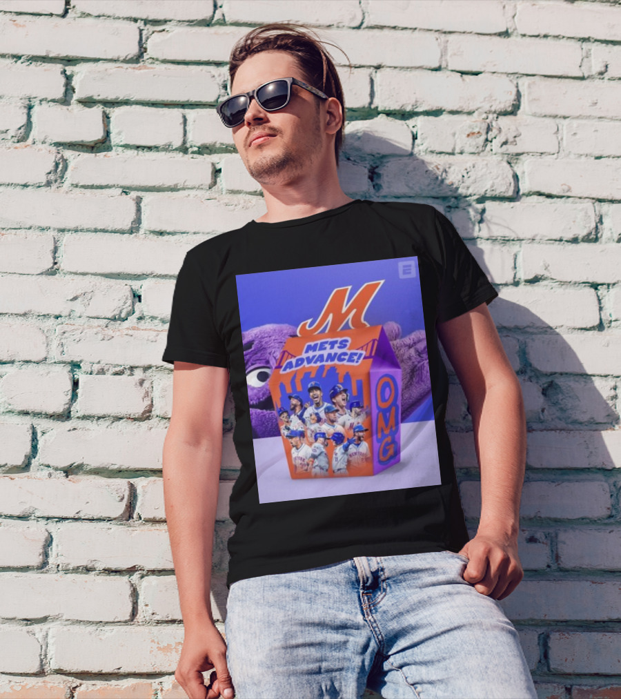 OMG Mets Advance Moving On To The NLCS T-Shirt