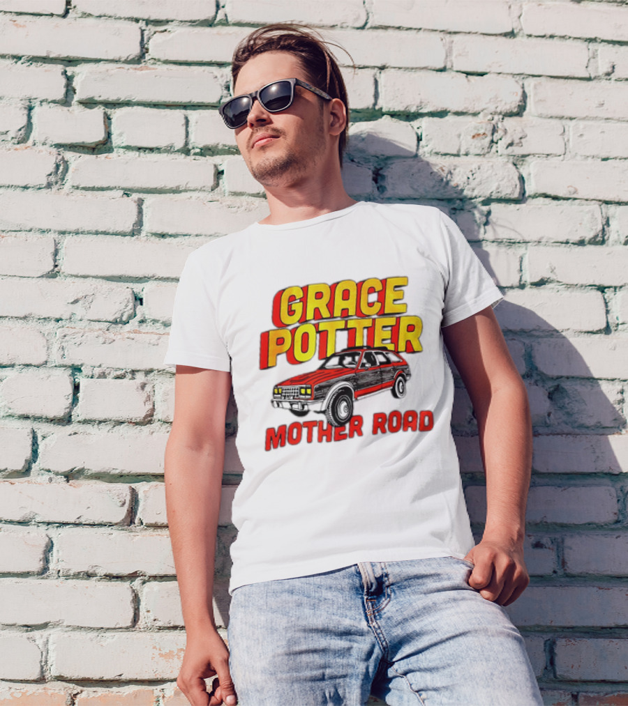 Grace Potter Mother Road Retro Car T-Shirt