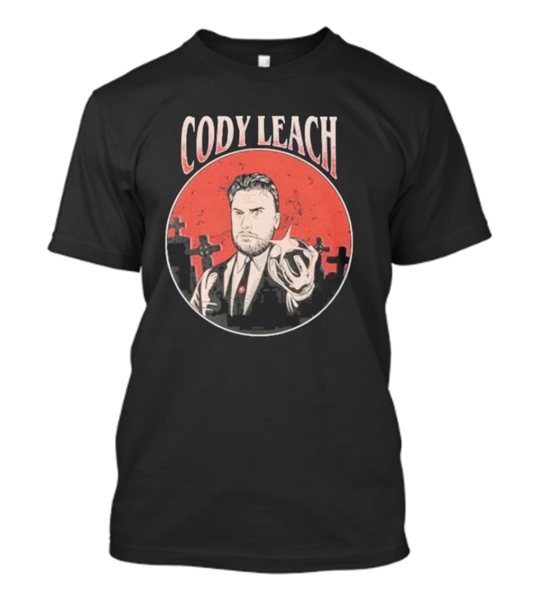 Cody Leach Tall Man Graveyard T-Shirt