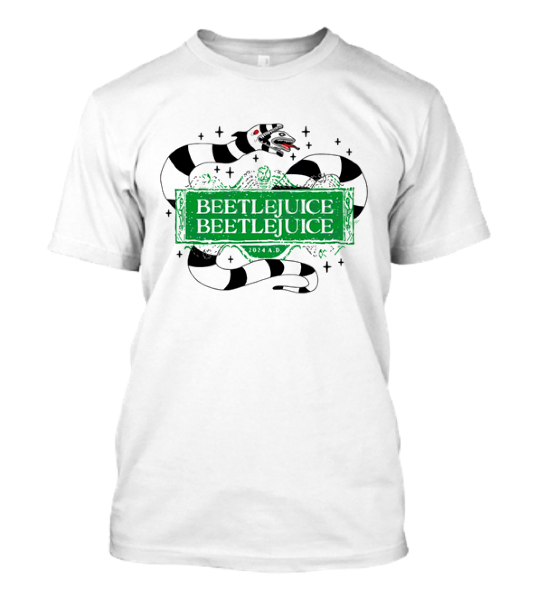 BEETLEJUICE BEETLEJUICE 2024 A.D. Snake T-Shirt