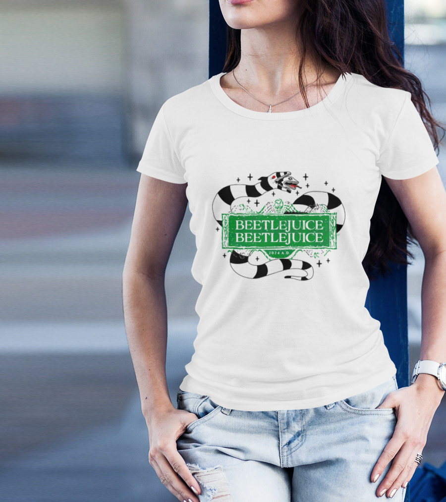 BEETLEJUICE BEETLEJUICE 2024 A.D. Snake T-Shirt