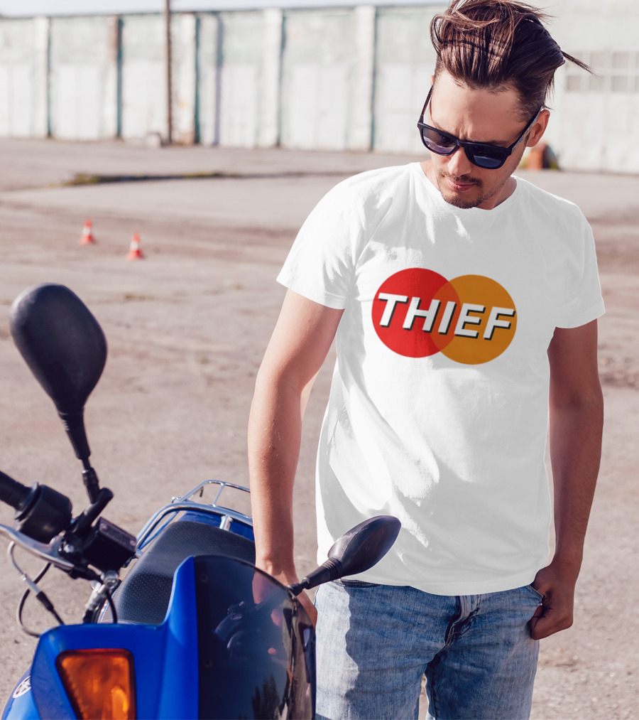 MasterCard Parody THIEF T-Shirt