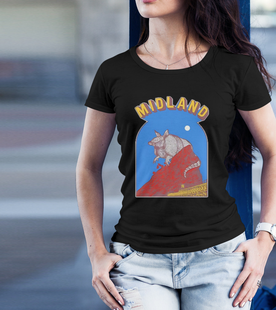 Midland Armadillo At Red Rocks Amphitheatre October 12 T-Shirt