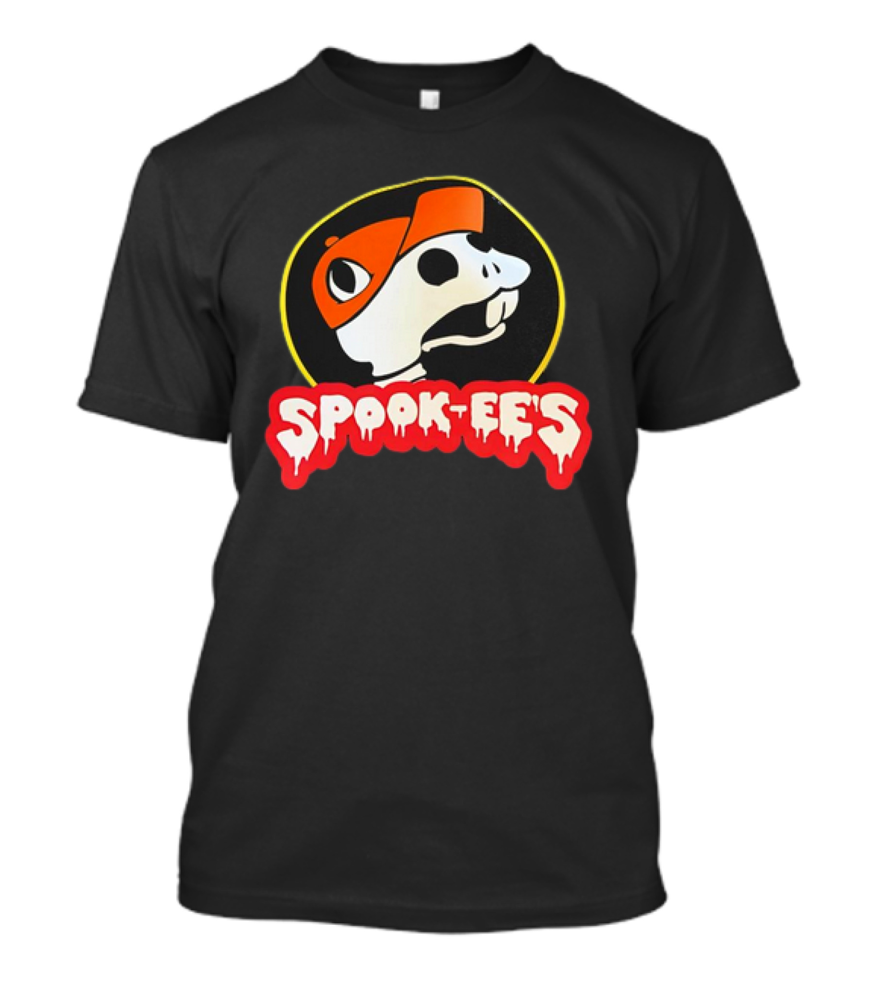 Spook-Ee’s Buc-Ee’s Halloween Skeleton Beanie T-Shirt