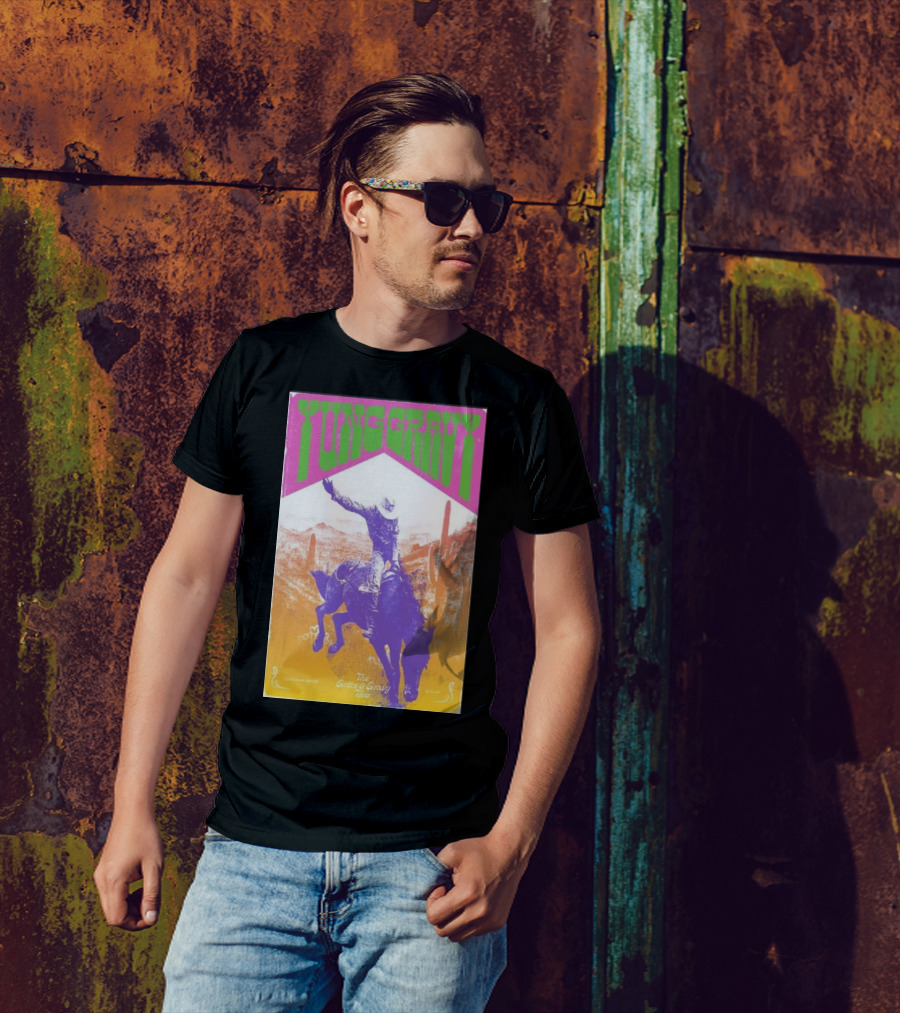 Yung Gravy The Gravy Train Tour The Fillmore Detroit In Detroit, MI Oct 12 2024 Event Rider Cactus Scene T-Shirt
