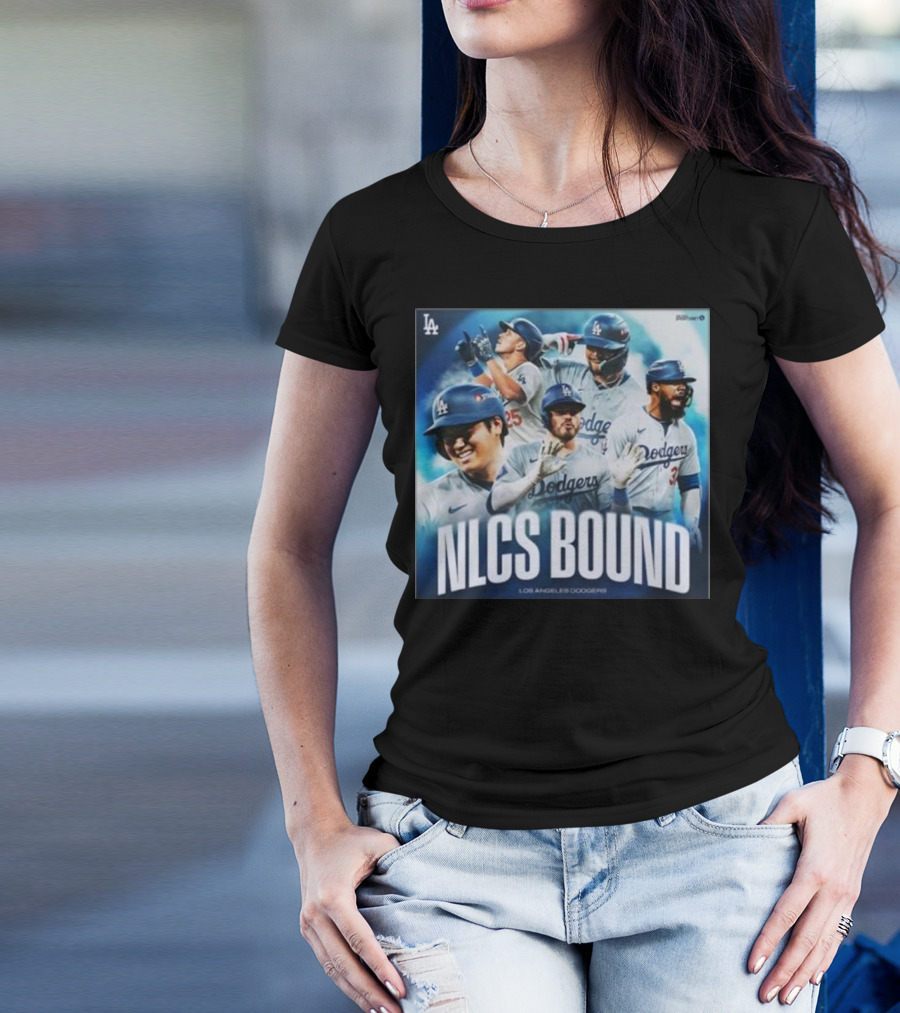 NLCS Bound Los Angeles Dodgers Victory T-Shirt