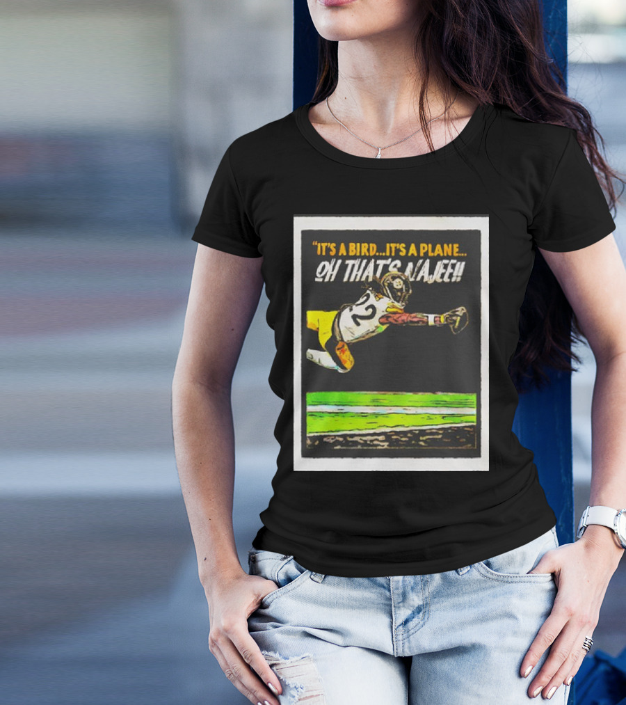 Najee Harris Pittsburgh Steelers It's A Bird It's A Plane Oh That's Najee T-Shirt