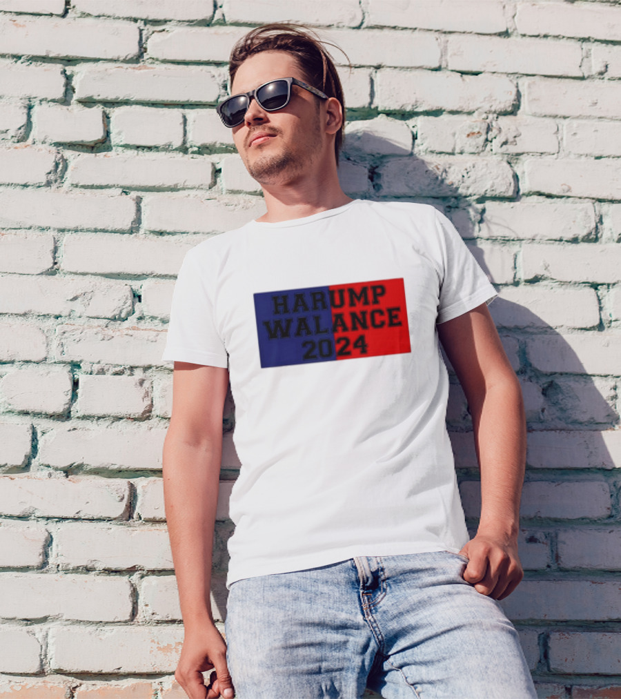 Harump Walance 2024 Harris Trump Walz Vance Funny 2024 Political Humor T-Shirt