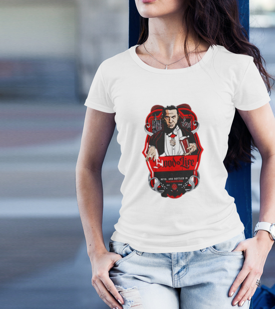 Dracula Blood Is Life Barley Wine Beer Brewed In Transylvania With Children Of The Night’s Taste T-Shirt