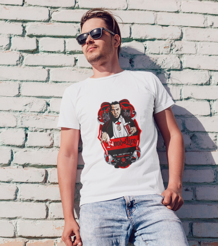 Dracula Blood Is Life Barley Wine Beer Brewed In Transylvania With Children Of The Night’s Taste T-Shirt