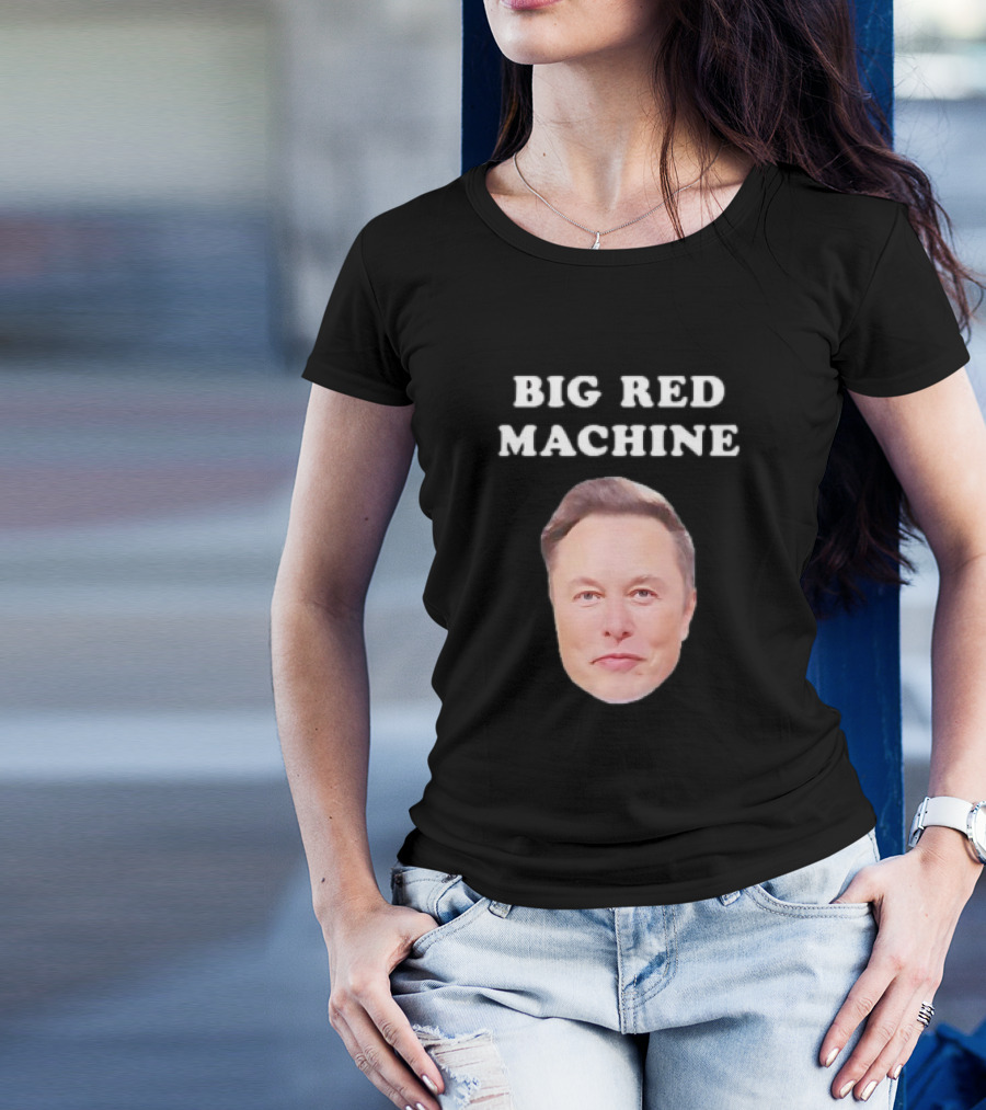 Elon Musk Big Red Machine T-Shirt
