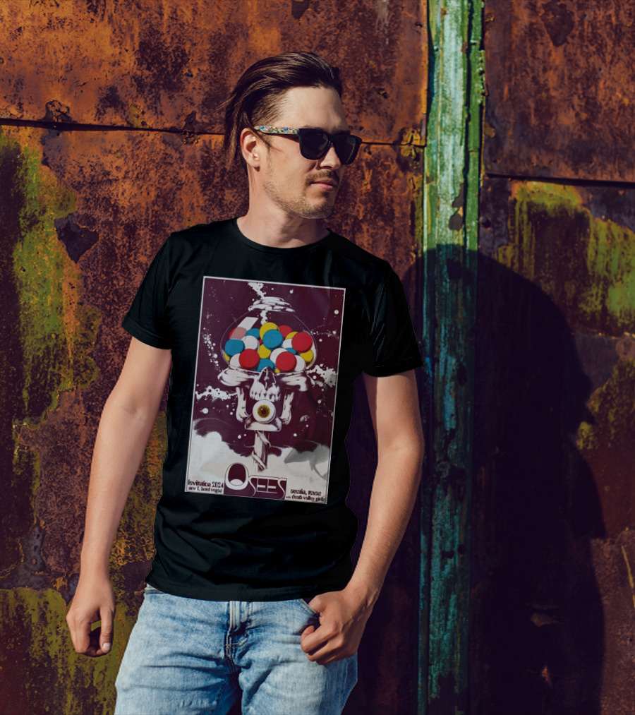 Osees Levitation 2024 Las Vegas Austin Texas Nov 1 With Death Valley Girls Tour T-Shirt