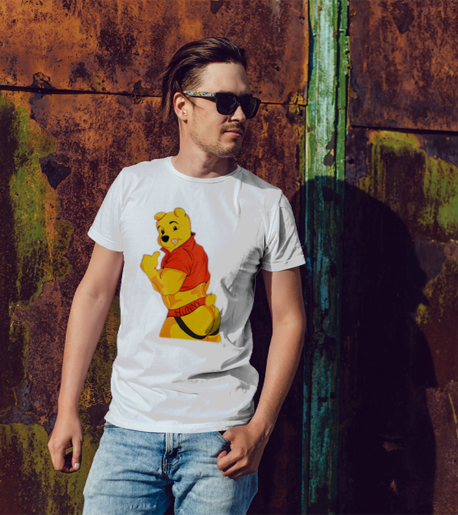 Buff Winnie The Pooh Meme Thicc Winnie T-Shirt