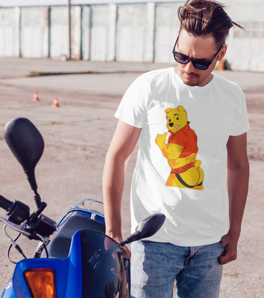 Buff Winnie The Pooh Meme Thicc Winnie T-Shirt