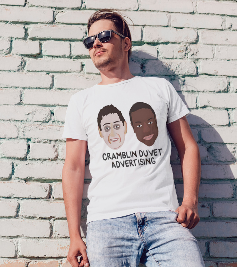 Cramblin Duvet Advertising Faces T-Shirt