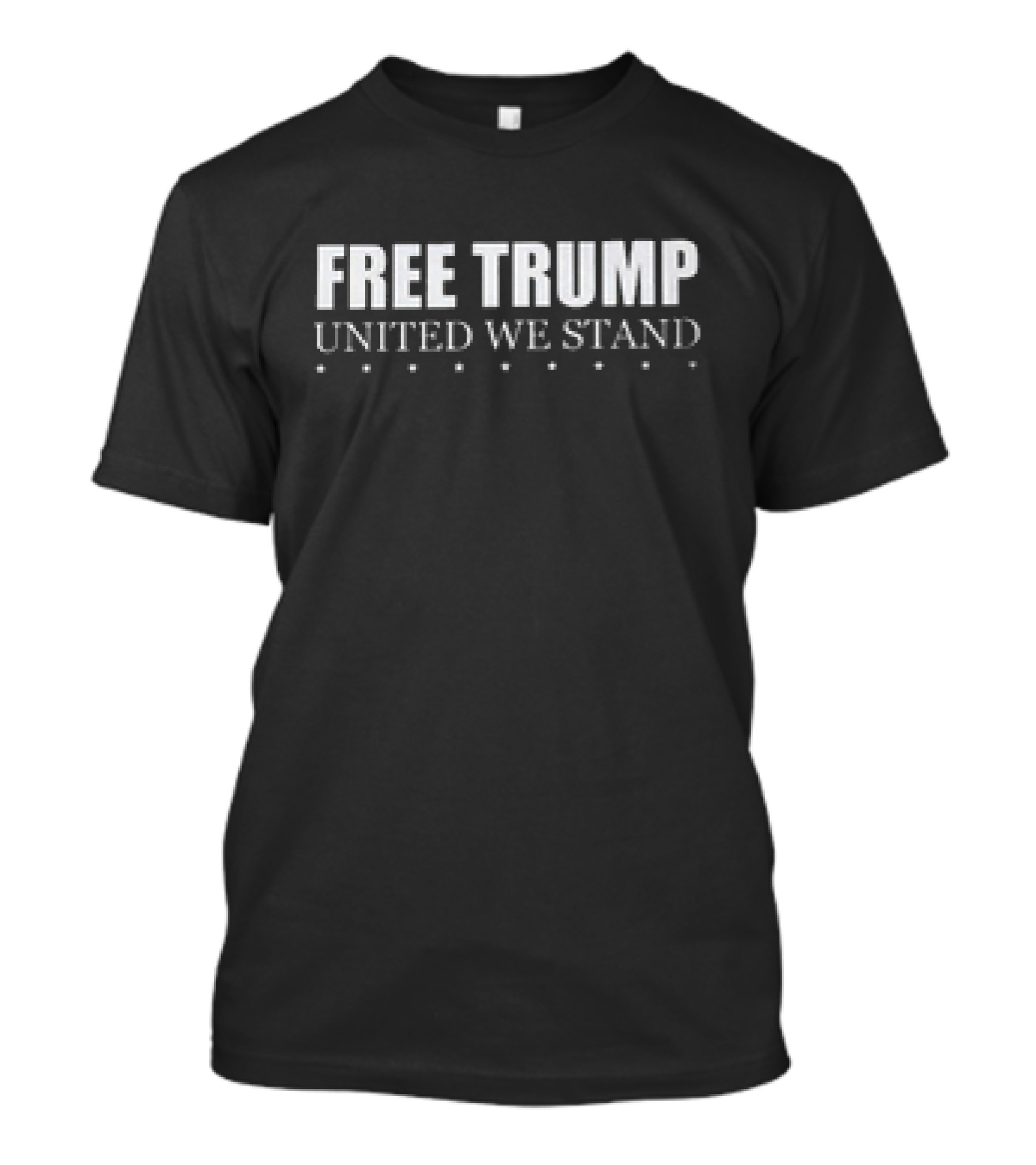 Free Trump United We Stand Vote Trump Felon Political Message T-Shirt