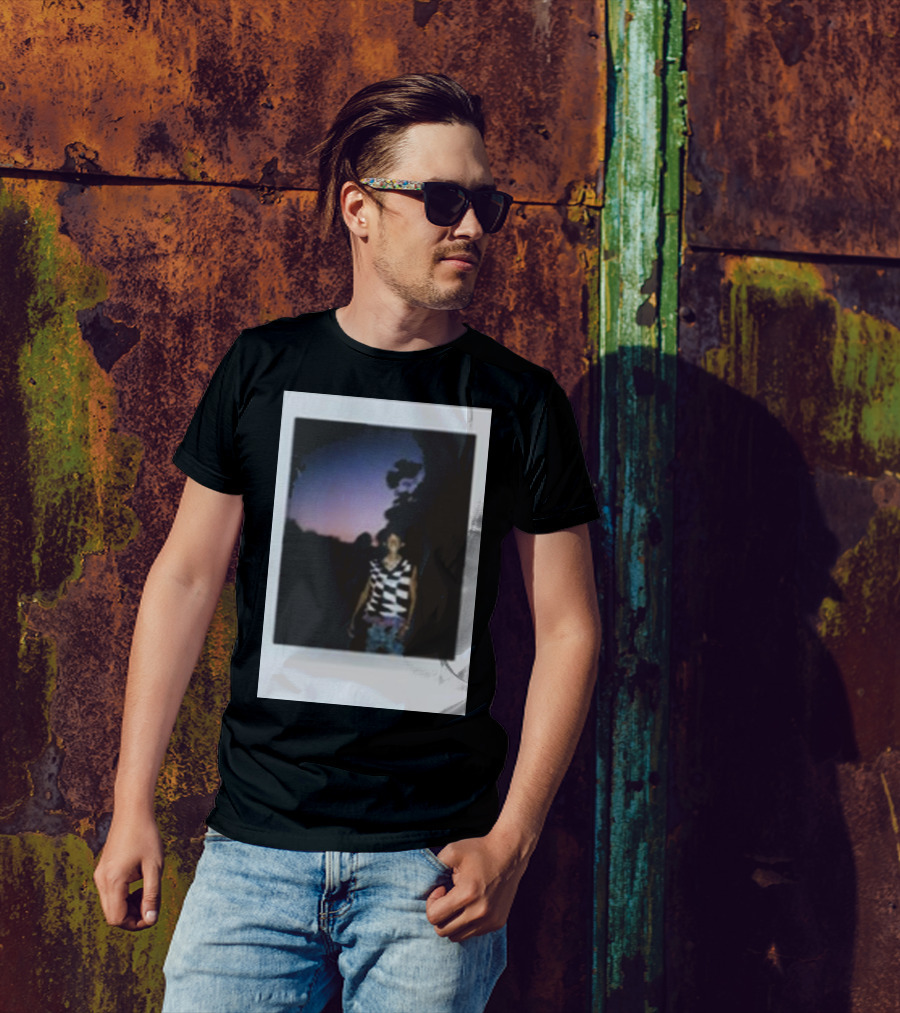 Jaden Smith 2024 Case Study Of The Long Term Effects Of Young Love Twilight Scene Striped T-Shirt