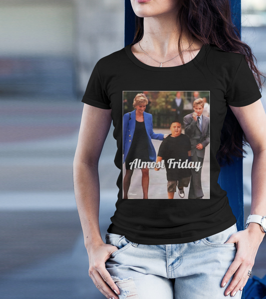 Rizzler Royalty Almost Friday Diana Meme T-Shirt