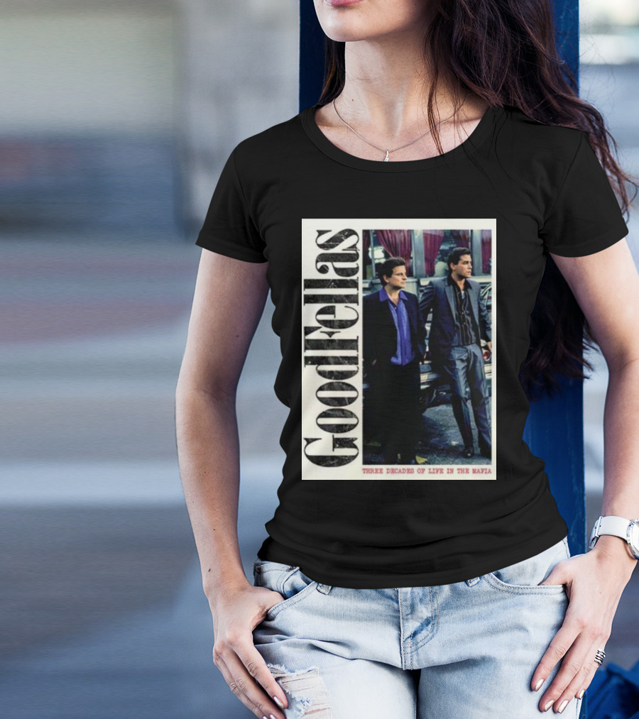 Goodfellas Three Decades Of Life In The Mafia Shoe Palace X Back Lookout T-Shirt
