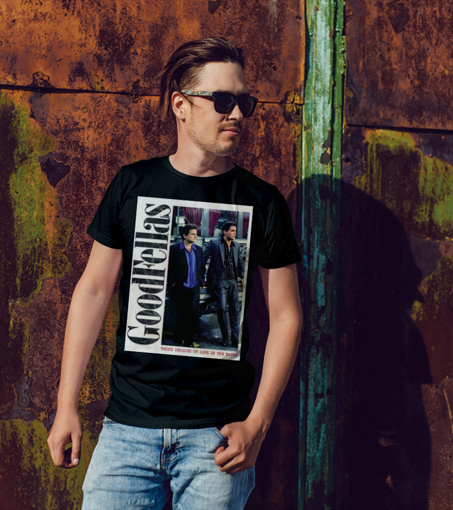 Goodfellas Three Decades Of Life In The Mafia Shoe Palace X Back Lookout T-Shirt