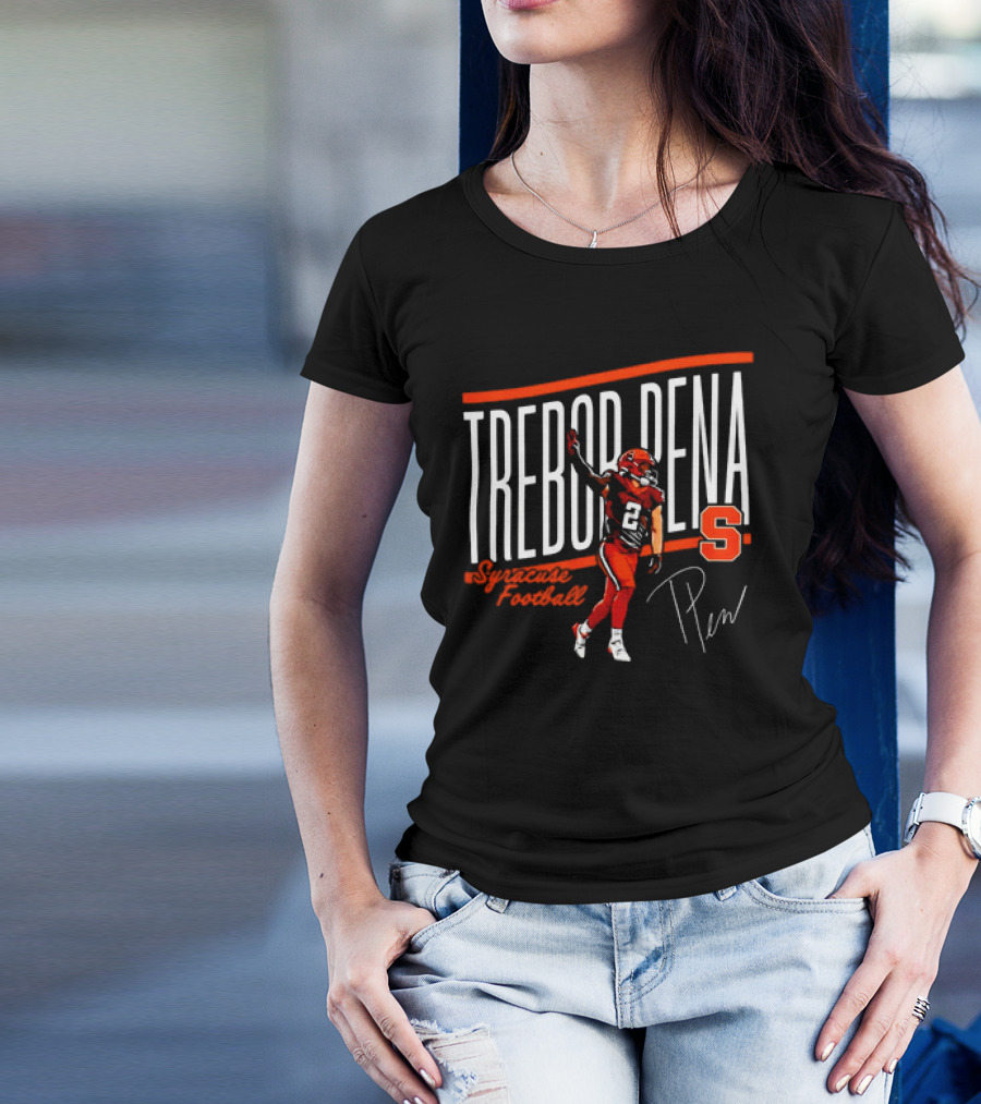 Trebor Pena Syracuse Football Orange S Player 2 T-Shirt
