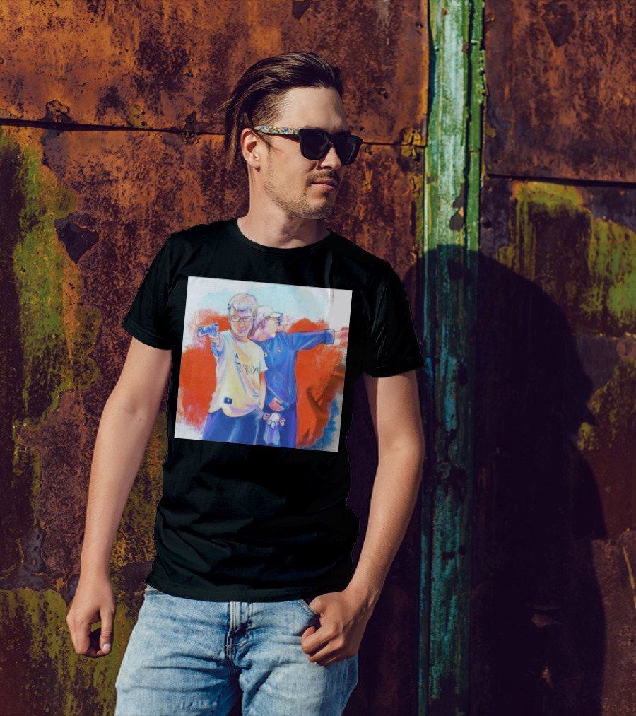 Yusuf Dikec Kim Yeji Shooters Olympics Paris 2024 Cartoon T-Shirt