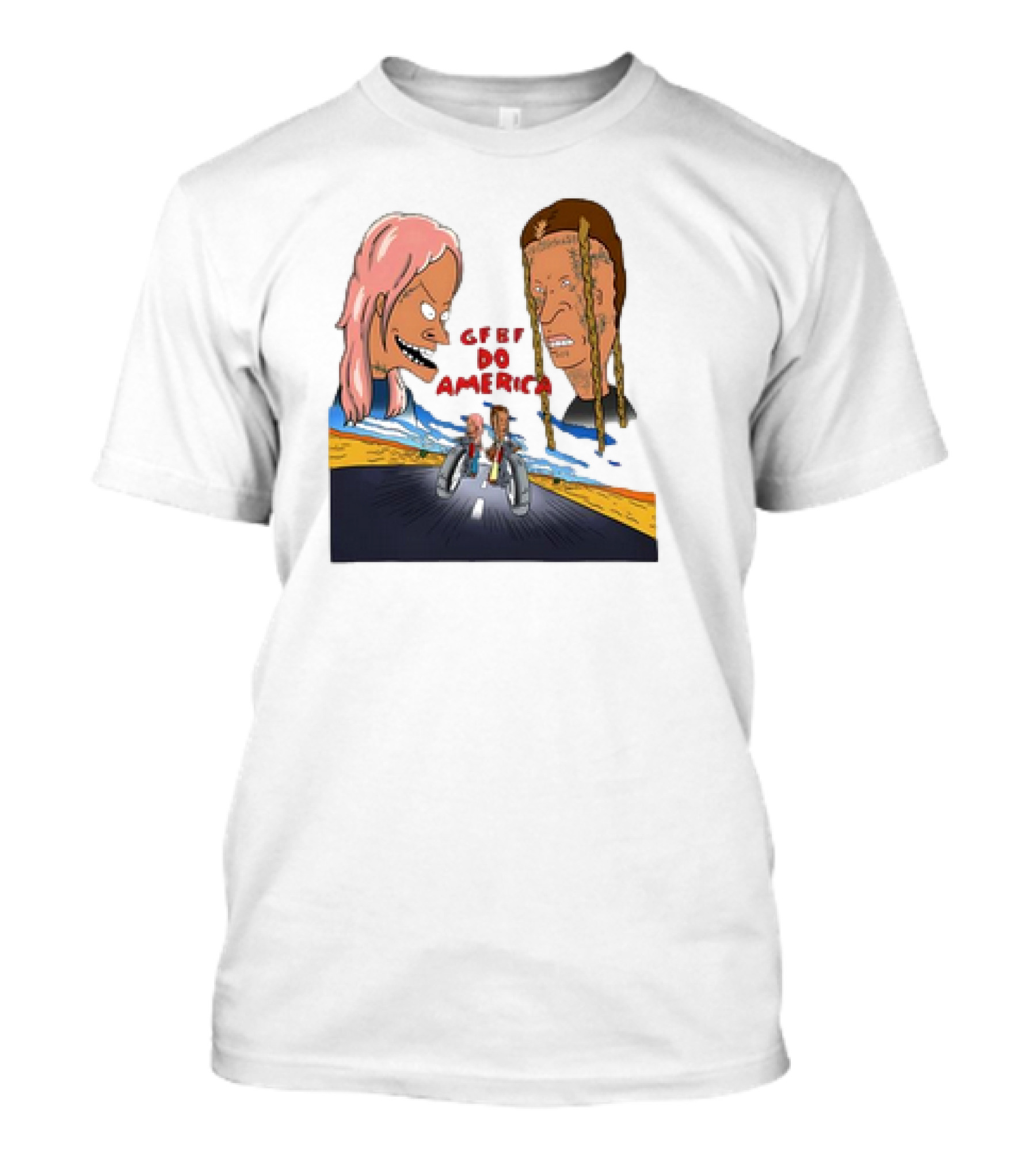 GFBF Do America Road Adventure Animation T-Shirt