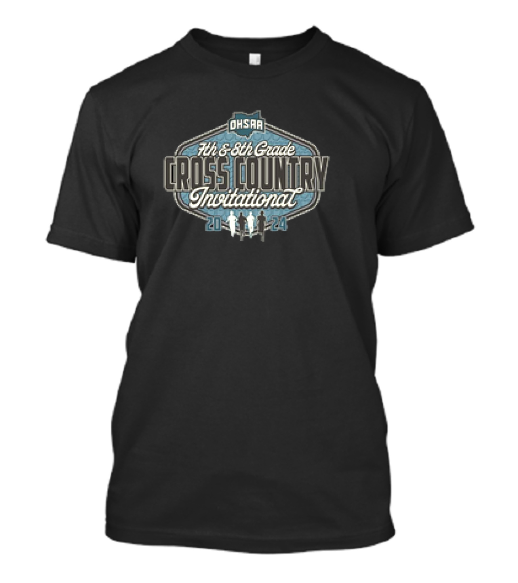 OHSAA 2024 Cross Country Invitational 7th And 8th Grade T-Shirt
