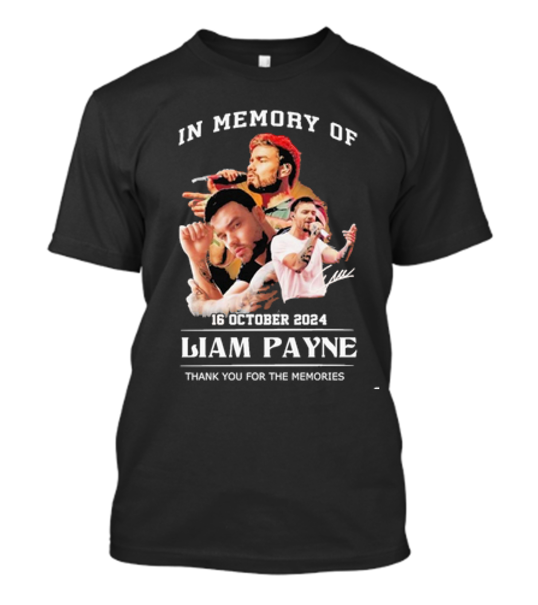 In Memory Of Liam Payne 16 October 2024 Thank You For The Memories T-Shirt