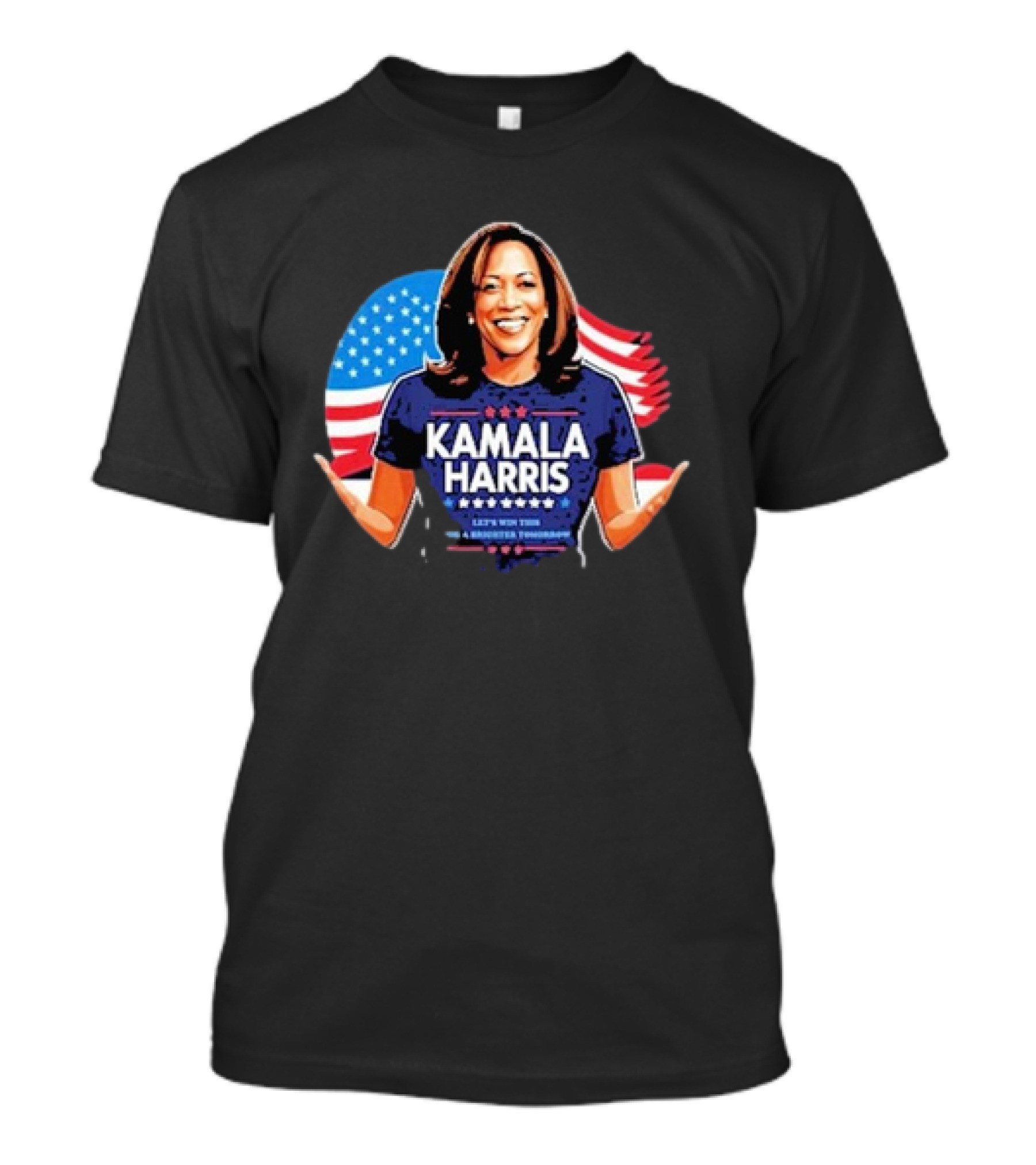 Kamala Harris 2024 Let's Win This Again For A Stronger Tomorrow T-Shirt