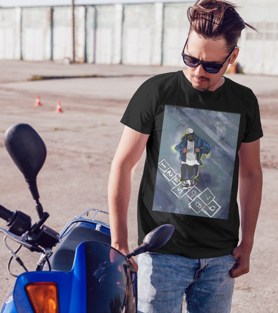 Kendrick Not Like Us Hopscotch Urban Street T-Shirt