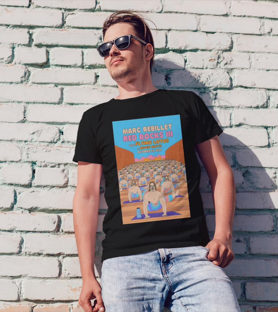 Marc Rebillet Red Rocks III Flying Lotus Reggie Watts October 23 T-Shirt