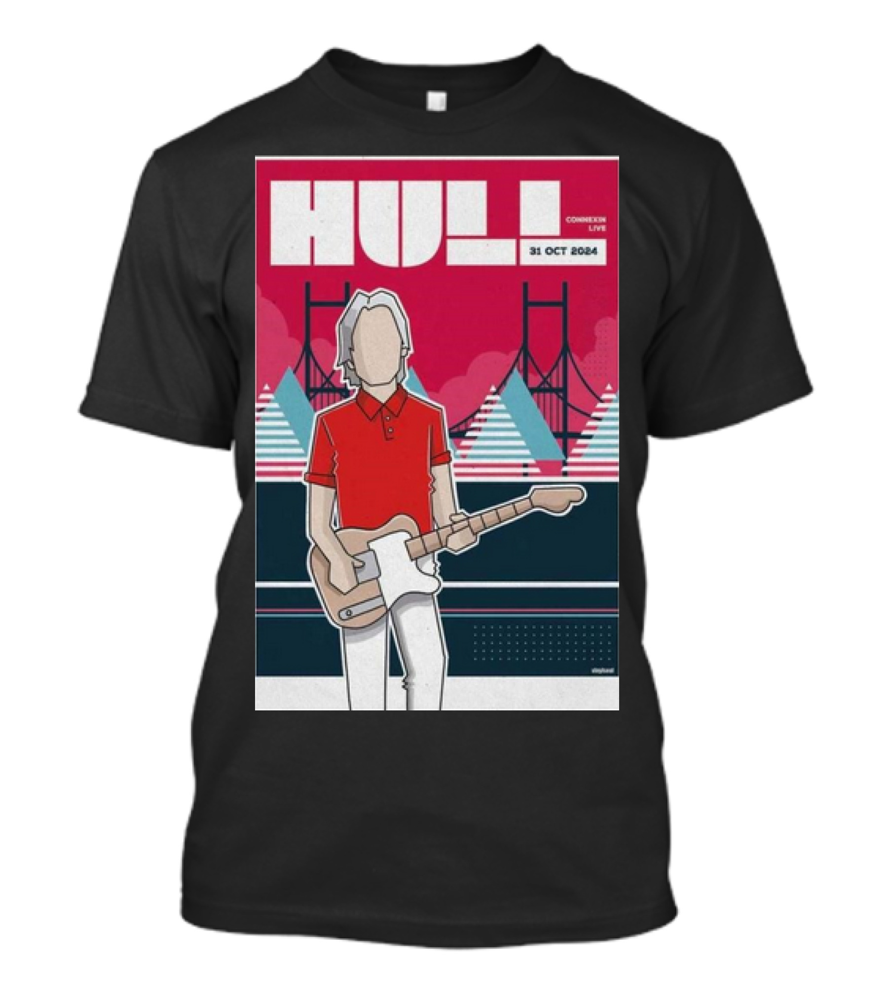 Paul Weller Concert Connexin Live Hull UK 31 Oct 2024 Music Event T-Shirt