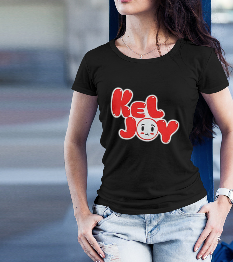 Kel Joy Cute Character Face T-Shirt
