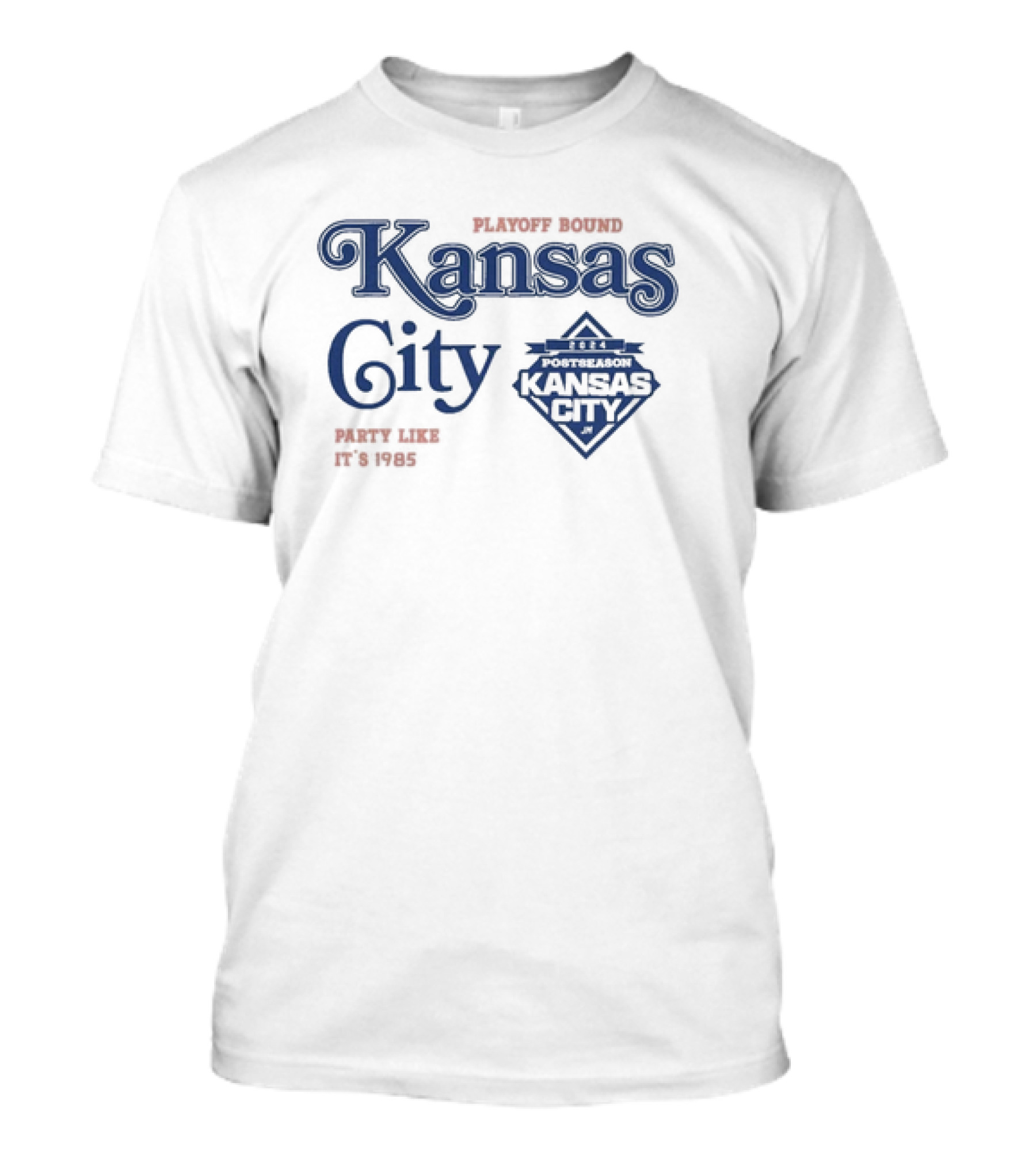 Playoff Bound Kansas City Royals Postseason 2024 Party Like It's 1985 T-Shirt