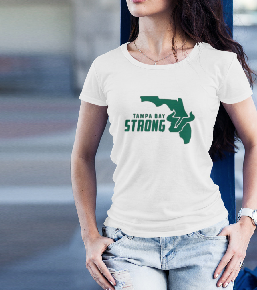 Tampa Bay Strong South Florida Bulls Hurricane Relief T-Shirt