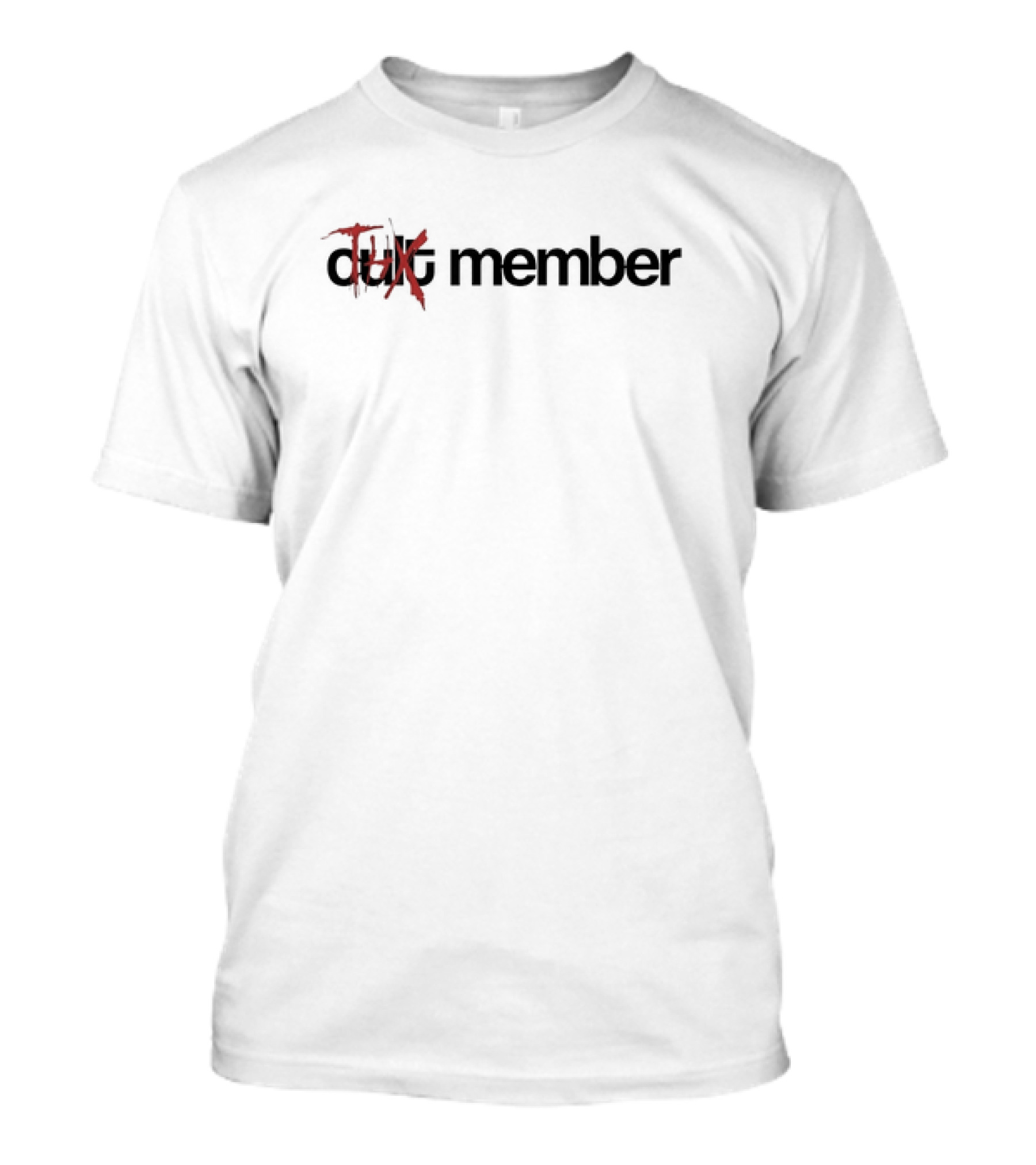 Thx Cult Member With Scratched T-Shirt